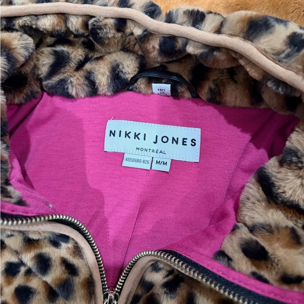 NWOT Nikki Jones Faux Fur Oversized Jacket - Picture 5 of 8